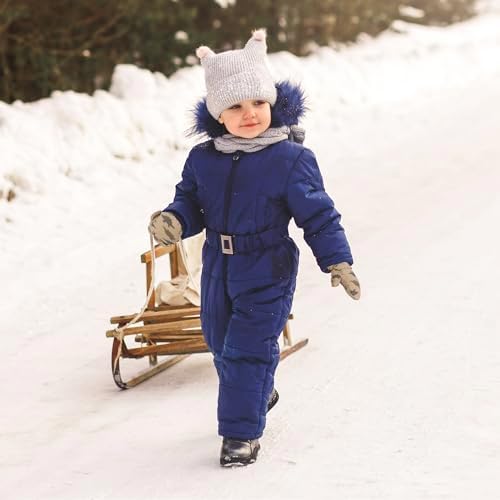 Toddler Mittens Lined Fleece Snow Gloves - Image 6