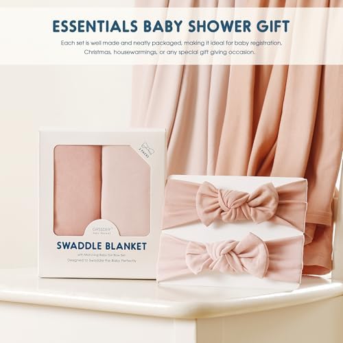 GRSSDER Newborn Swaddle Blanket Set - Image 4