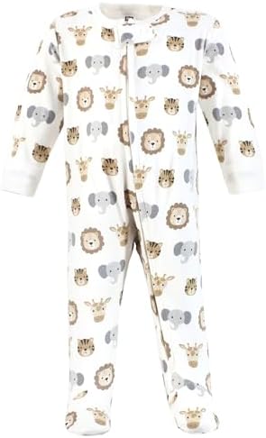 Hudson Baby Unisex Baby Cotton Sleep and Play - Image 3
