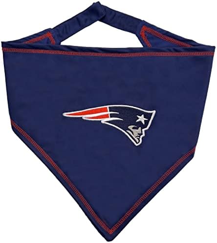 Pets First NFL New England Patriots TIE Dog Bandana, Small/Medium. Ultimate by PETSFIRST