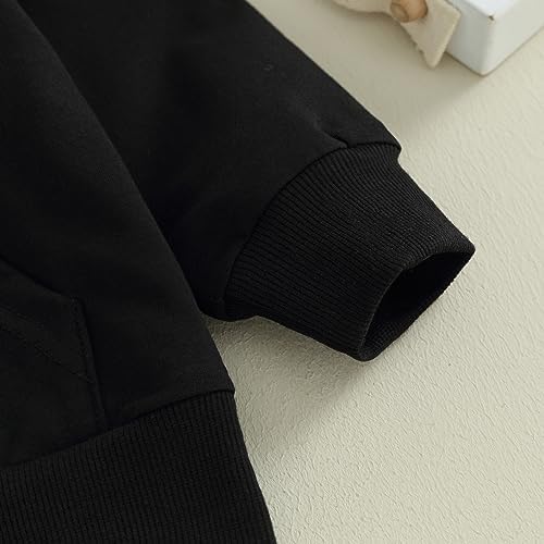 Unisex Baby Boy Girl Clothes Hooded Sweatshirts Solid Color Long Sleeve Hoodies - Image 6