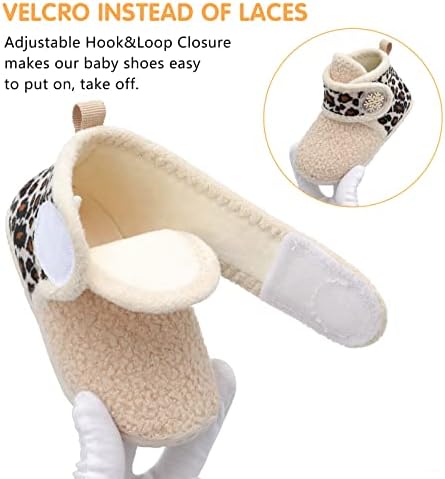 FEETCITY Baby Booties Girls Boys Infant Slippers First Walkers Shoes Warm Socks - Image 4