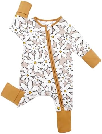 Bow Dream Bamboo Rayon Baby Romper Boy Newborn Girl Clothes Outfit - Image 2