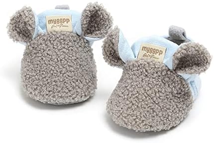 Baby Booties Cozy Fleece Slippers Soft Baby Shoes - Image 4