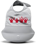Smilo Baby Silicone & Fabric Bib by Smilo