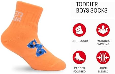 Under Armour Girls' Quarter Socks - Image 2