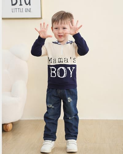 XUANHAO Baby Boy Clothes Toddler Outfits Hoodie Jeans Clothing 12 Months-5T - Image 2