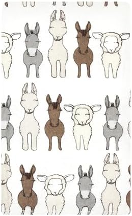 Luvable Friends Hudson Baby Flannel Burp Cloths 10pk, Farm Friends Pastel - Image 2
