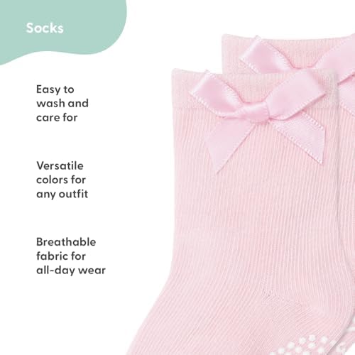 The Peanutshell Organic Baby Girl Socks 0-24 Months Set of 12 - Image 4