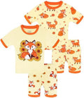DAUGHTER QUEEN Girls Summer Pajamas Set 4 Pieces 100% Cotton Sleepwear Size 18 by DAUGHTERQUEEN