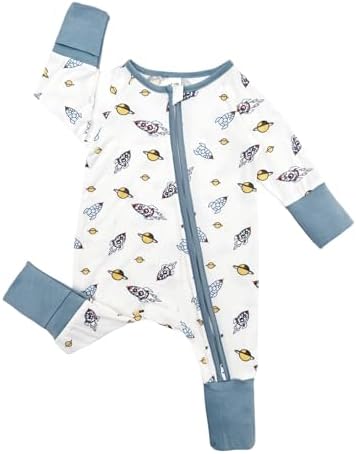 Bow Dream Bamboo Rayon Baby Romper Boy Newborn Girl Clothes Outfit - Image 5