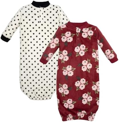 Hudson Baby Unisex Baby Fleece Gowns by HudsonBaby