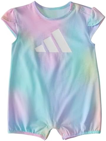 adidas baby-girls Short Sleeve Romper by Unknown