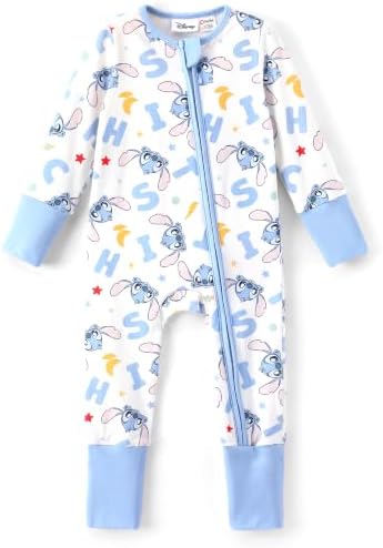 Disney Baby Organic Cotton Zip Footie Clothes Romper Outfit by Disney