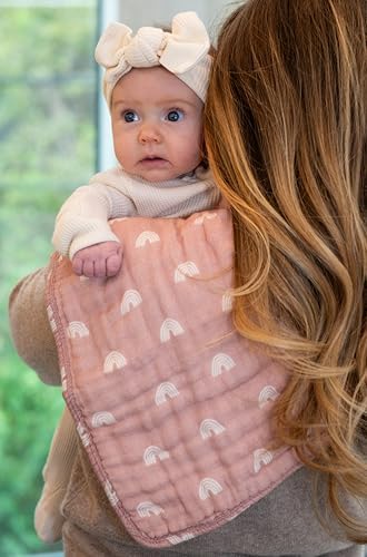 Nana Baby Burp Cloths – 100% Organic Cotton, Oversized & Hypoallergenic - Image 2