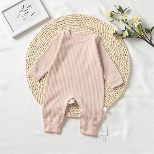 Baby Romper Long Sleeve Pure Cotton Unisex One Piece Jumpsuit, Newborn Clothes - Image 2