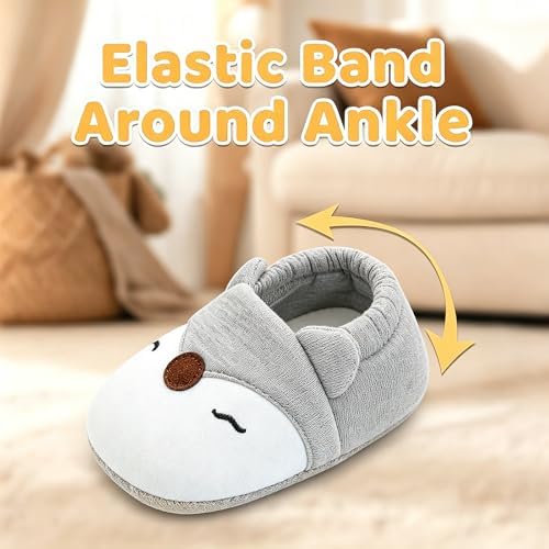 Baby Booties Girls Cozy Walking Shoes Warm Booties Toddler Soft Sole Shoes - Image 2