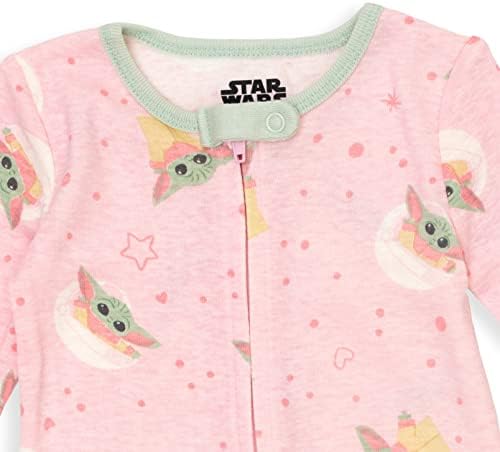 STAR WARS The Mandalorian Grogu Baby 2-Pack Footed One Piece Sleep N' Play - Image 7