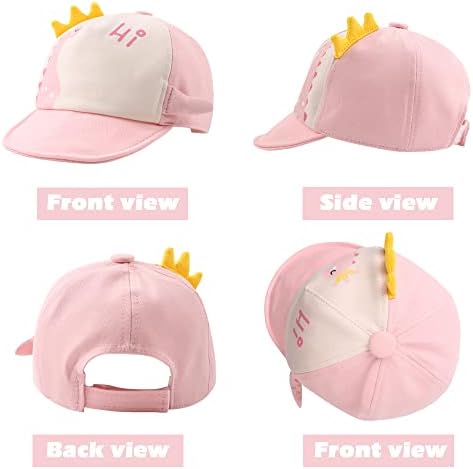 JANGANNSA Baby Duck Cap Infant Kids Sun Hat Bear Cute Cartoon Caps Spring Summer - Image 2