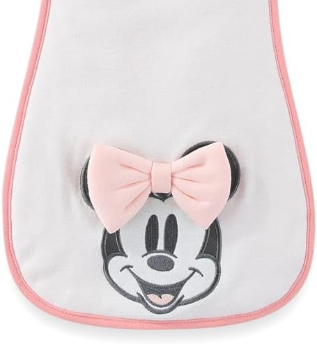 Disney Baby Minnie Mouse Burp Cloths 3 Pack Soft Absorbent 20" x 10" Leakproof - Image 7