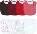 Waterproof Baby Bibs for Boys & Girls Soft and Absorbent Bandana Drool Bibs Set by Benoxine