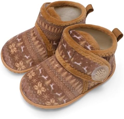 FEETCITY Baby Booties Girls Boys Infant Slippers First Walkers Shoes Warm Socks by FEETCITY