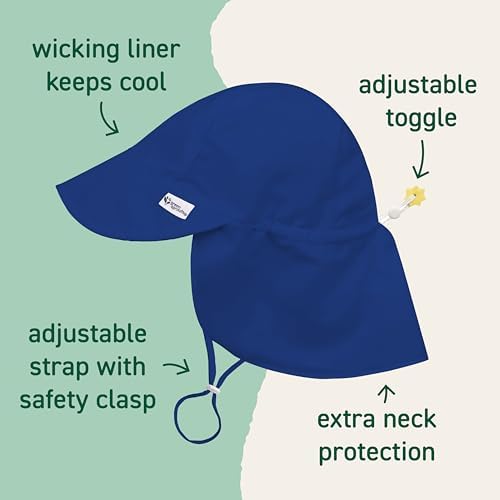UPF 50+ Eco Flap Hat - Image 3