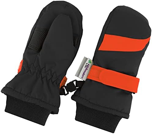 Waterproof Kids Mittens Gloves, 100G 3M Thinsulate Baby Toddler Winter Snow by ZeldaMatilda