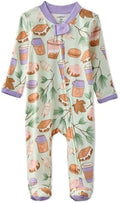 Butterblu Scout Sleep & Play 100% Organic Cotton Footed Zip Front PJs | GOTS by Butterblu
