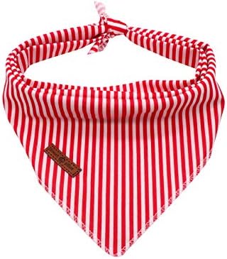 Lionet Paws Dog Bandana for Small Medium Large Dogs, Cat Dogs Kerchief Triangle by lionetpaws