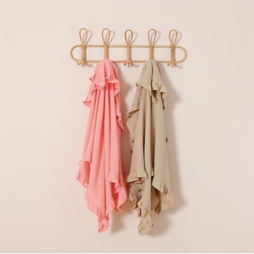 Organic Muslin Baby Blankets 43.3x43.3 Soft Unisex Swaddle Blanket - Image 6