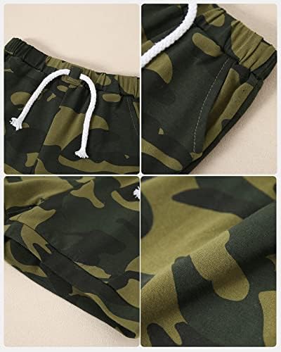 SANMIO Toddler Boy Clothes Summer Outfits Hoodie Tank Tops and Shorts Set - Image 7