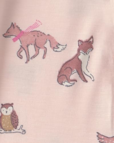 Carter's Baby Girls' Purelysoft 1-piece Pajamas - Image 7