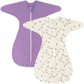ZIGJOY Swaddle Sleep Sack 3-6 Months, 1.0 Tog Cotton Baby Swaddle Blanket by ZIGJOY
