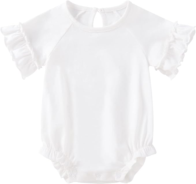 pureborn Baby Girls Boys Bodysuit One-Piece Romper 0-24 Months by pureborn