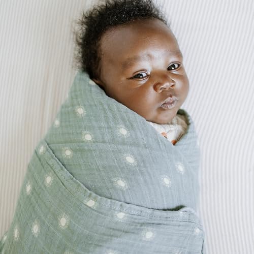 Little Unicorn Muslin Swaddle Blanket - Image 6