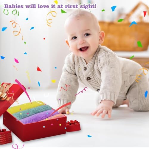 Puomue 24 Pack Baby Washcloths, Ultra Soft and Absorbent Baby Washcloths - Image 6