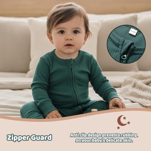 Bafeicao 3 Pack Baby Boy Girl Rompers - Image 2
