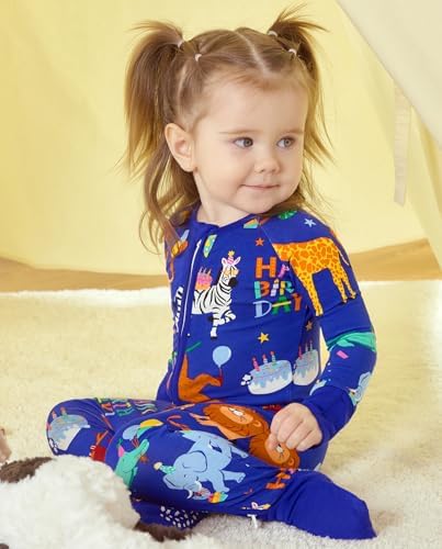 babee Reshinee Bamboo Viscose Baby Footie Pajama, Zipper Sleeper Boys Girls - Image 6