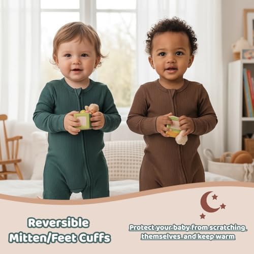 Bafeicao 3 Pack Baby Boy Girl Rompers - Image 3