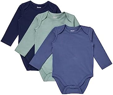 Hanes Baby Pure Comfort Long Sleeve Bodysuits, Infant Bodysuits, Boys & Girls by Hanes