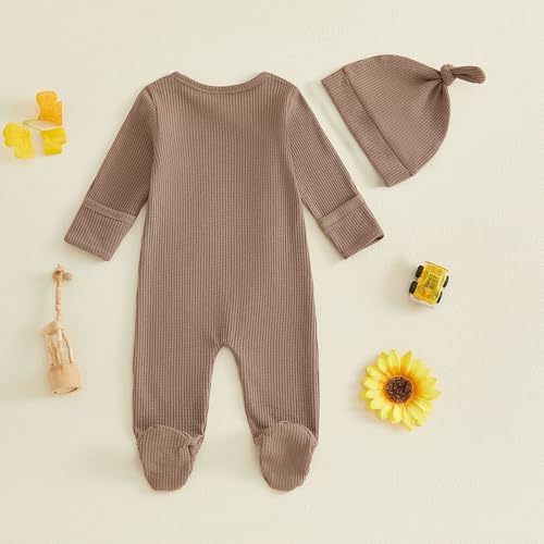 Kuriozud Newborn Baby Boy Going Home Outfit Kimono Romper - Image 5