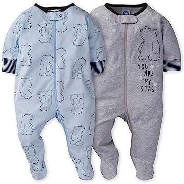 Gerber Baby Boys’ 2-Pack Sleep ‘N Play Pajamas - Image 5