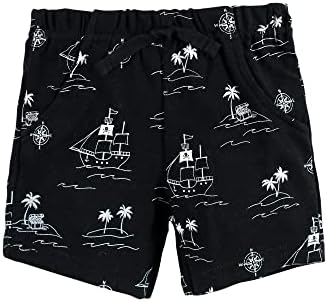 Hudson Baby Unisex Baby Cotton Bodysuit, Shorts and Shoe Set - Image 4