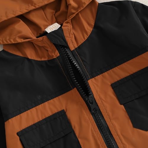 MERSARIPHY Toddler Boy Hoodies Jacket Baby Boy Lightweight Zip Up Coat - Image 2