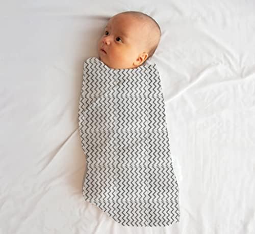 100% Muslin Swaddle Blankets, Baby Swaddling Blankets - Image 5