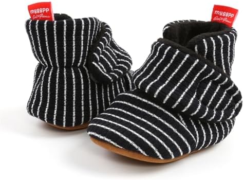 Baby Booties Cozy Fleece Slippers Soft Baby Shoes - Image 4