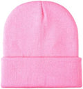 DOOVID Toddler Beanie Kids Warm Knit Beanie Hat Baby Boys Girls Knit Caps by DOOVID