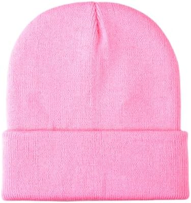 DOOVID Toddler Beanie Kids Warm Knit Beanie Hat Baby Boys Girls Knit Caps by DOOVID