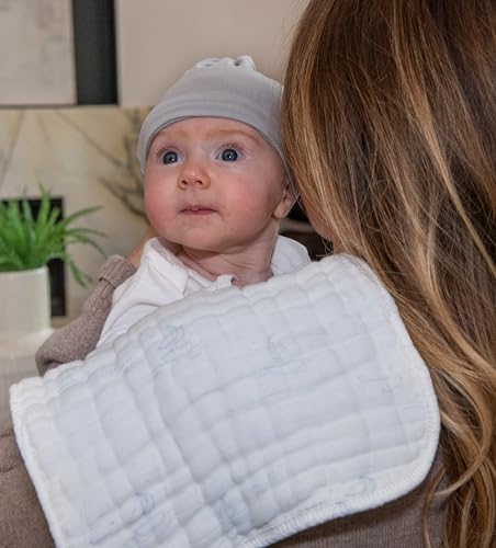 Nana Baby Burp Cloths – 100% Organic Cotton, Oversized & Hypoallergenic - Image 6